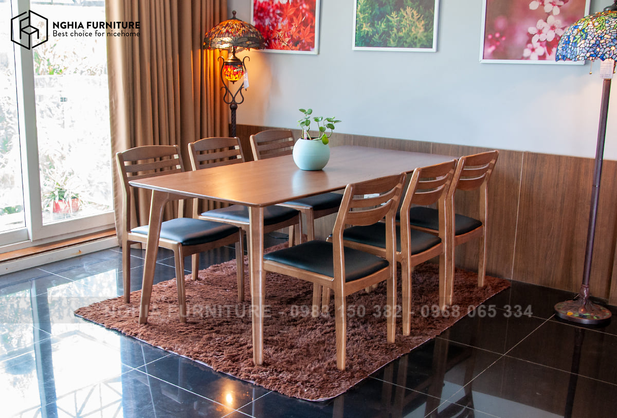 Dining table set Classic - Vega 1m9