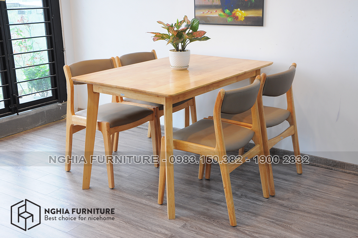 Dining table set Mango - Bella 1m2