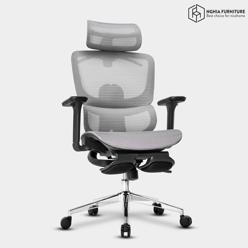 Ergonomic 07T Gray Mesh