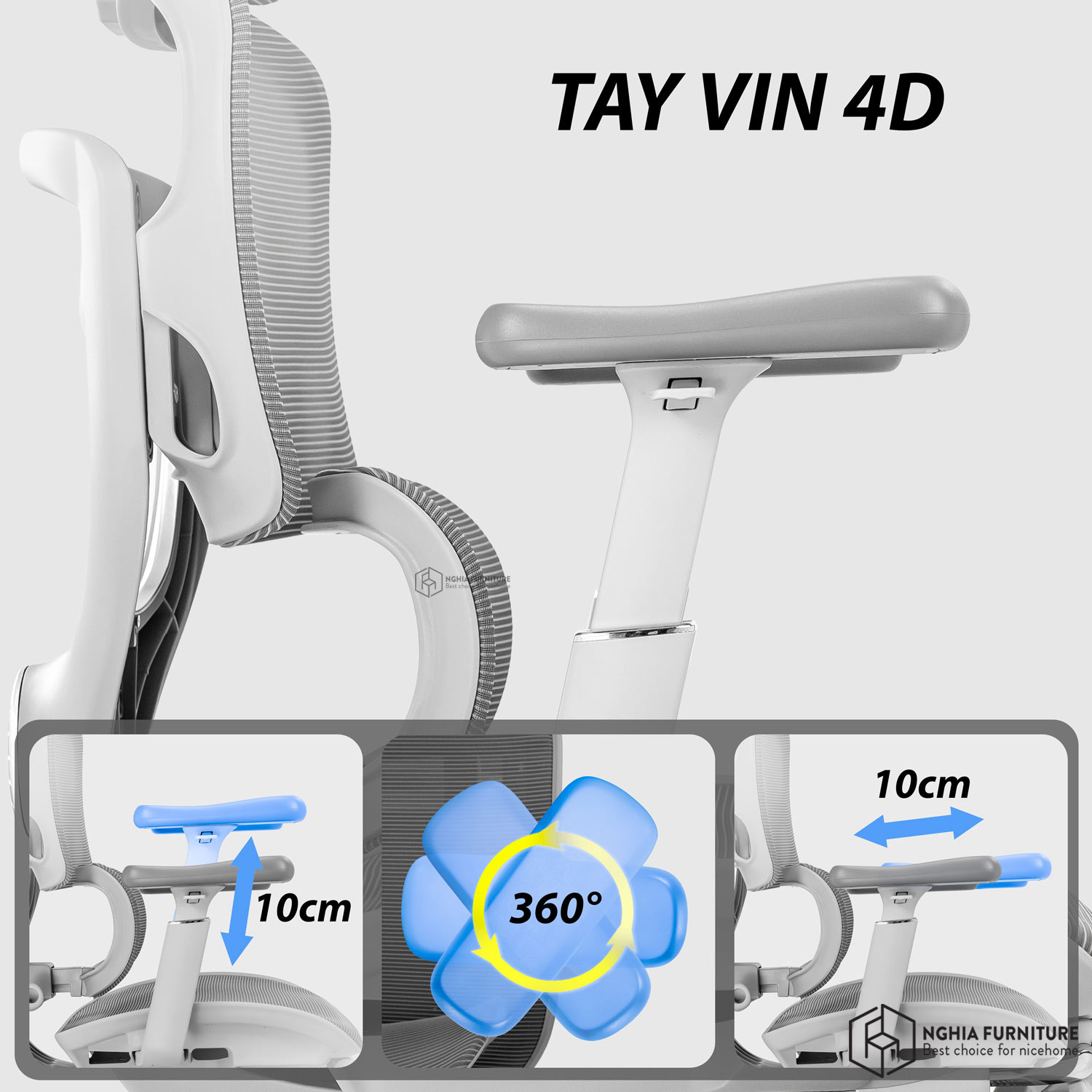 Multi-T Ergonomic Gray