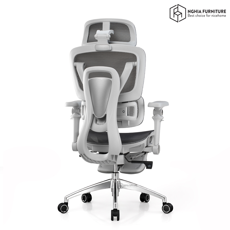 Tanji Pro 2026 Black Ergonomic Chair – With Footrest