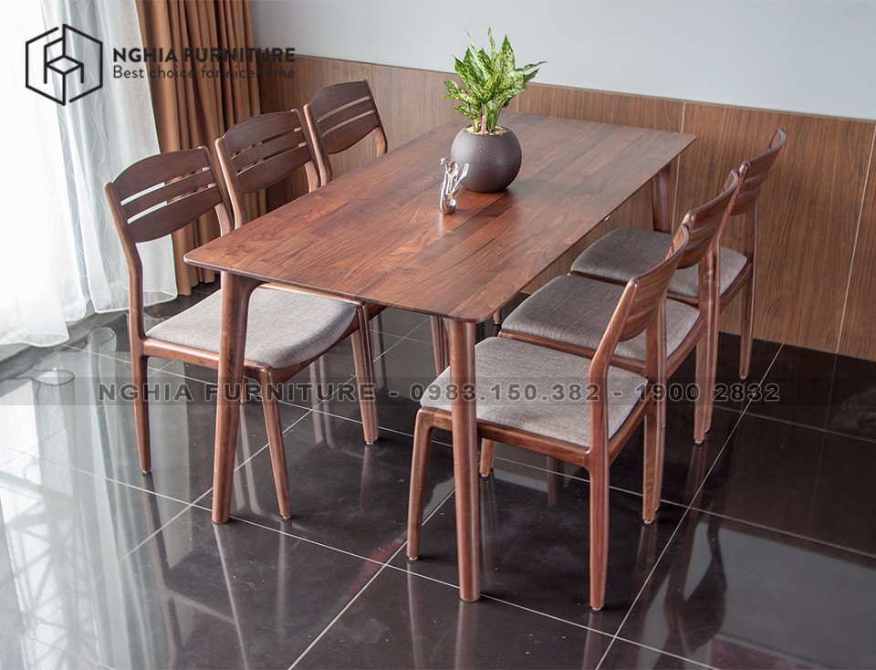 Dining table set Marvel - Vega 1m65. after