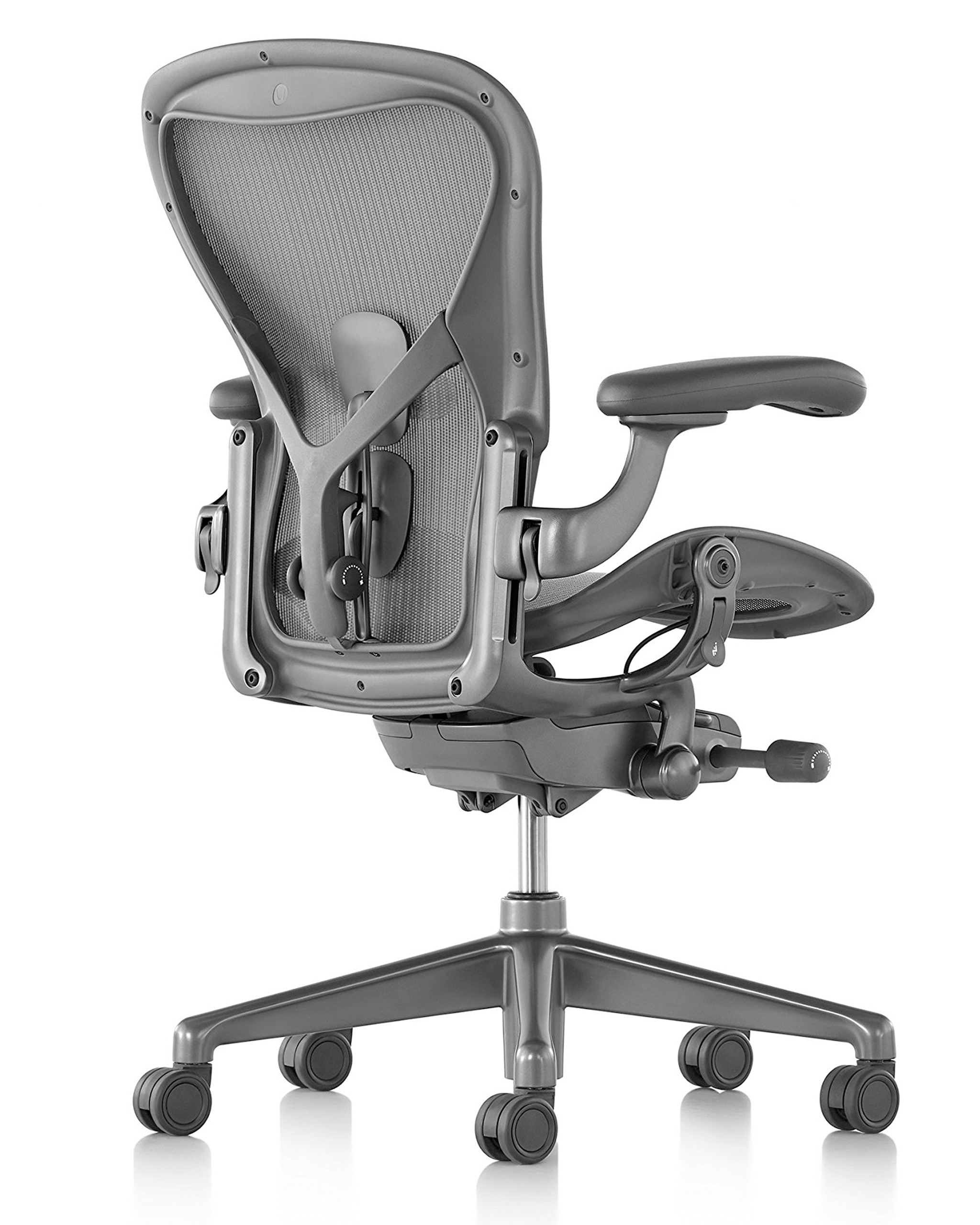 Herman Miller Aeron Chair - Size B - Carbon Frame after