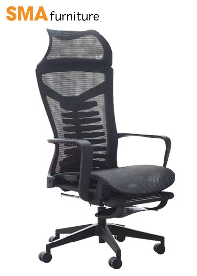 ERGONOMIC 01 BLACK FULL MESH after