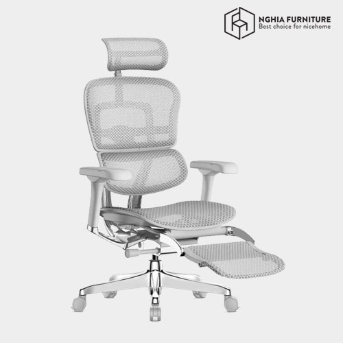 Ergohuman Elite 02-T Ergonomic Chair with Footrest after