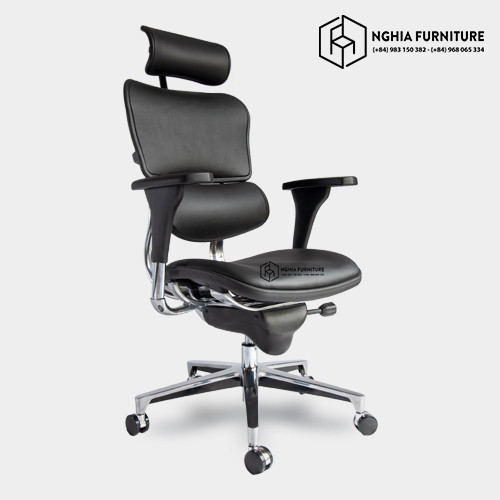 ErgoHM Classic Leather Ergonomic Chair – SL01S after