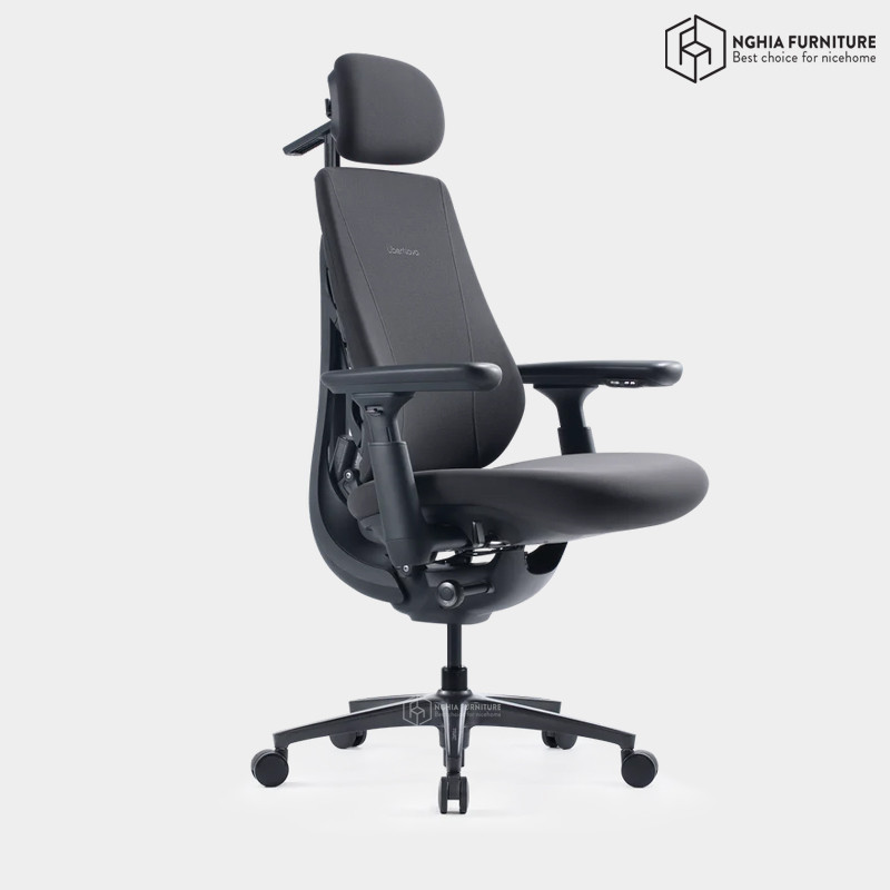 LiberNovo Maxis Electric Ergonomic Chair – Black after